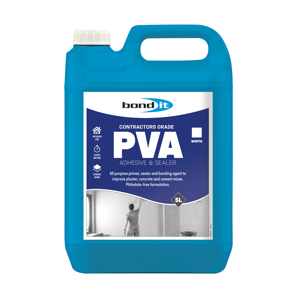 BONDIT CONTRACTORS GRADE PVA WHITE 5L st